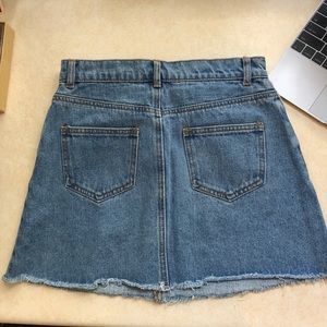 Brandy Melville jean skirt